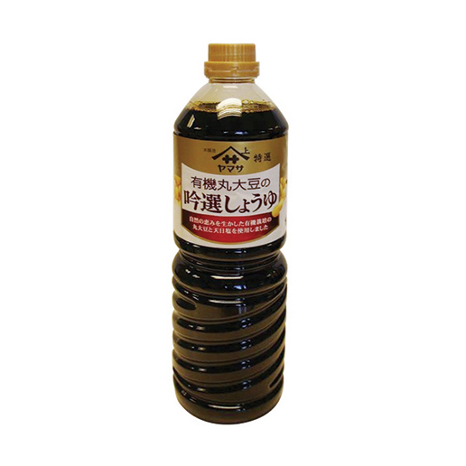 有機純黃豆醬油 (丸大豆) 34 fl.oz