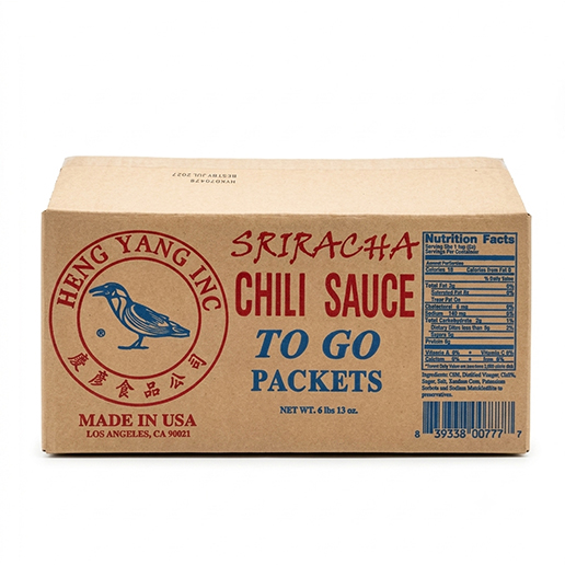 Chili Sriracha Sauce To Go  (12g / per packet)