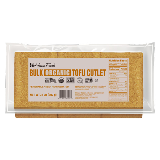 Tofu Bulk Organic Cutlet 