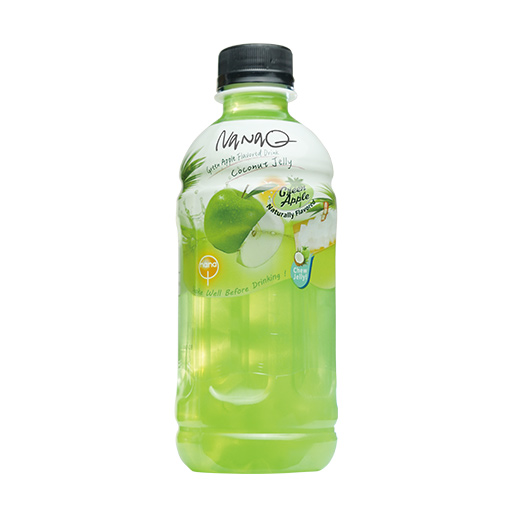 Green Apple Juice With Nata De Coco