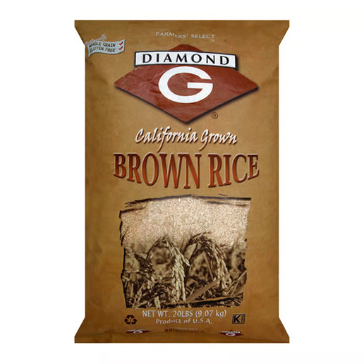Rice Brown Calrose 20 lb